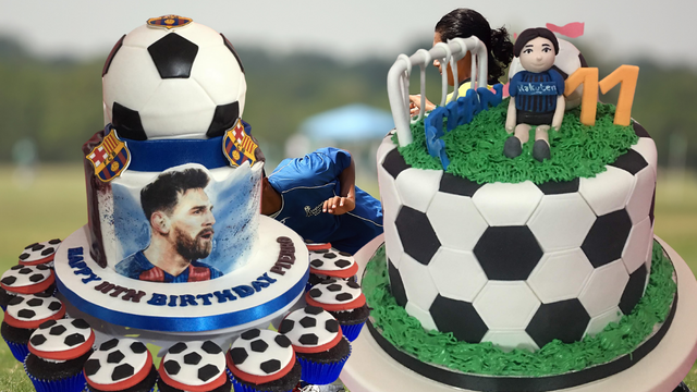 Blog Cover image for the article - Soccer Theme Cakes Collection